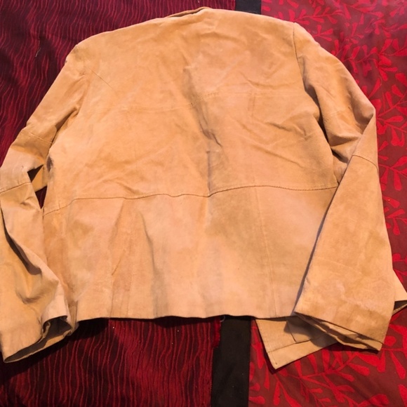 Rickis xl leather coat, lined, with pockets, needs a dry clean - Picture 6 of 6